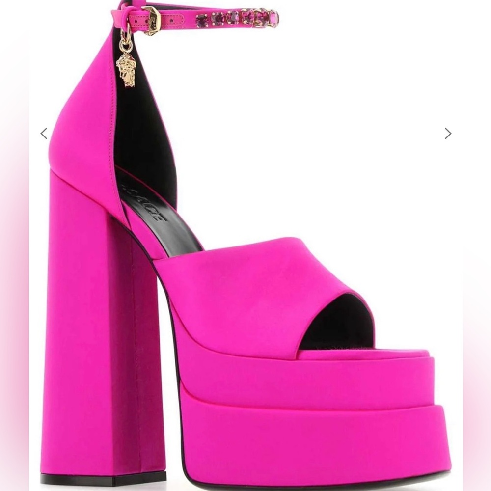 VERSACE MEDUSA AEVITAS PLATFORM SANDALS
